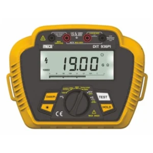 1kV - 20GOhm Digital Insulation Tester with P.I., D.A.R., Low Ohms & AC Voltage Functions (Model : DIT 936PI)