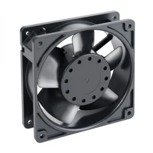 AC AXIAL FAN ALUMINIUM HOUSING WITH PLASTIC IMPELLER 120 × 120 x 38 mm