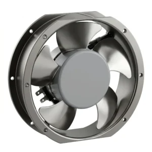 AC AXIAL FAN ALUMINIUM HOUSING WITH PLASTIC IMPELLER 6 Inch (Ø172 × 150 × 51 mm)
