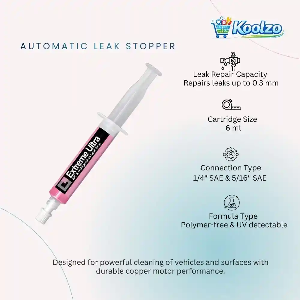 Errecom Extreme Ultra – Automatic Leak Stopper 6ML 1/4 SAE+ 5/16 SAE - Image 2