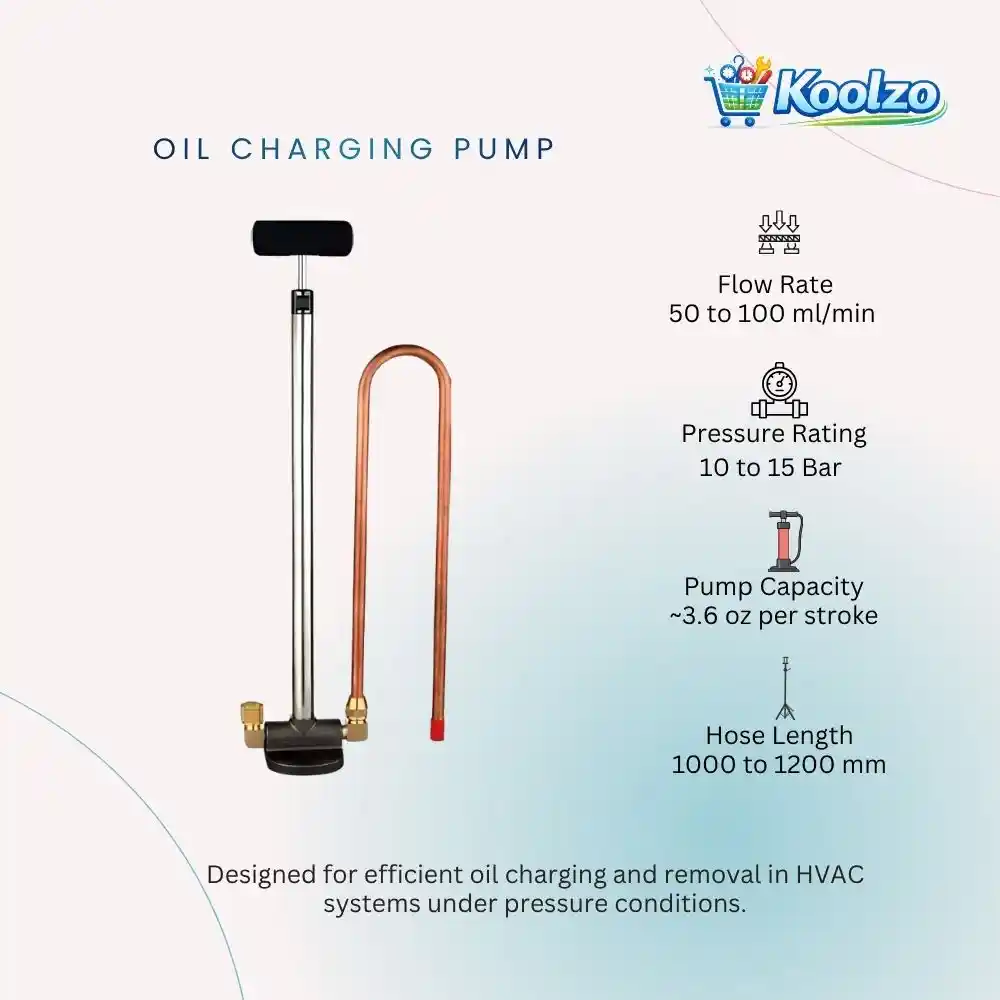 Mighty Mounts Oil Charging Pump With Copper Tube - Image 2