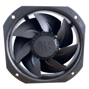 AC AXIAL FAN – 225 × 225 × 80 mm Square Frame (Ball Bearing, Single & Three Phase, 230V/415V, 50/60Hz)