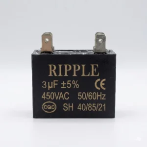 Professional Box-Style Fan Motor Capacitor (450VAC)