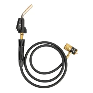 Professional Brazing Torch with Extension Hose for MAPP & Propane Gas